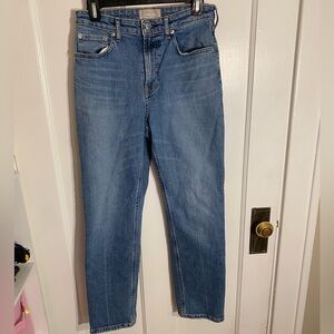 Everlane High Rise Straight Jean Size 28